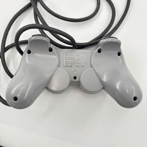 OEM Sony PlayStation 1 PS1 PSOne Dualshock Analog Controller SCPH-1200 GRAY READ - Picture 3 of 5